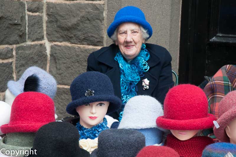 A good day for knitted bonnets