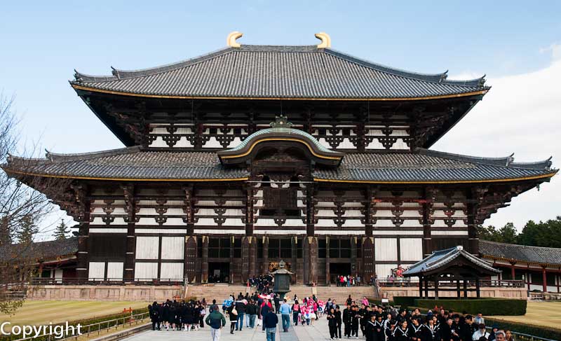 Todaiji Temple, founded in the 8th century