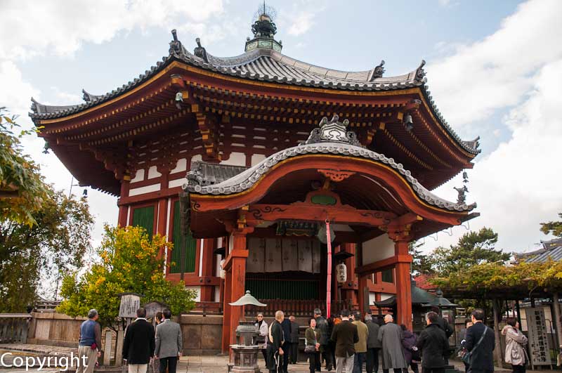One of the Octagonal Halls of Kofukuji Temple, founded in the 7th century