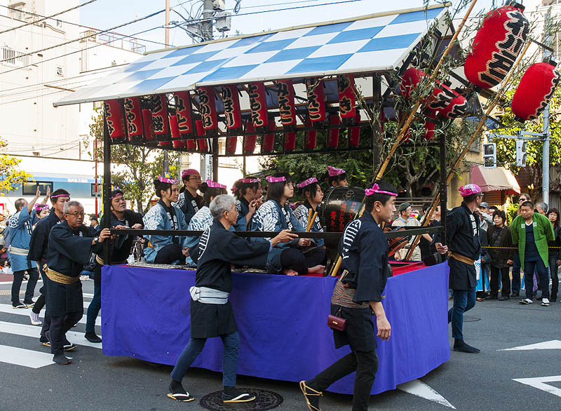 Festival at Asakusa, Tokyo