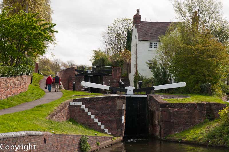 Locks on the Stourton Canal