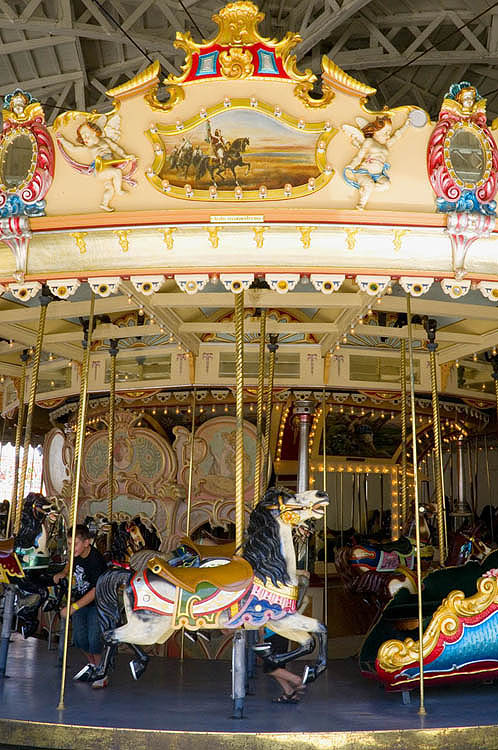 Carousel at Luna Park, St Kilda