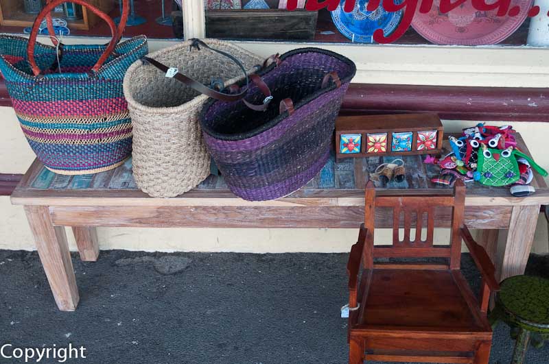 Shop display in Main Street