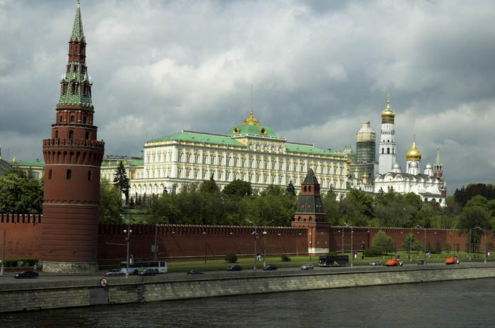 Kremlin from beyond the Moscow River