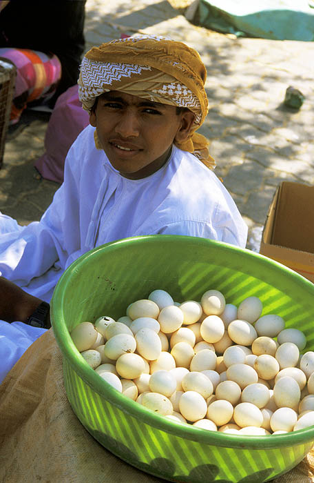 Omani egg vendor, Buraimi