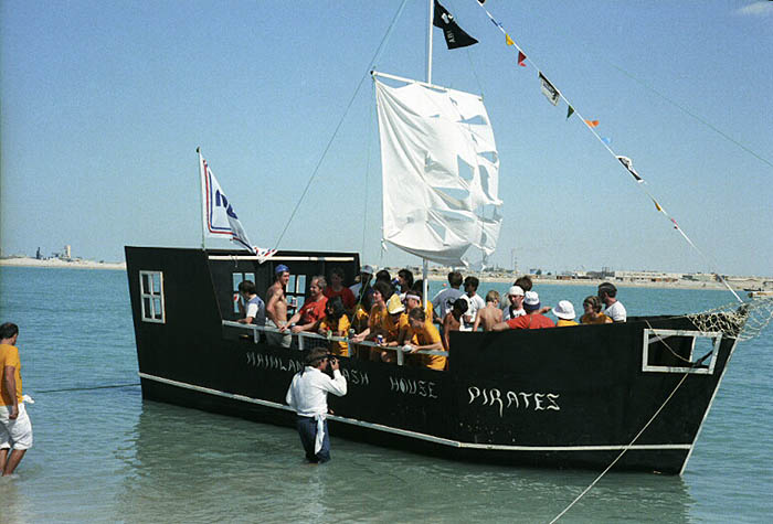 Mainland Hash House Harriers' entry in the annual A.D. Raft Race