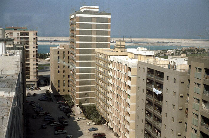 Looking north over the port from my office in the Tourist Club district