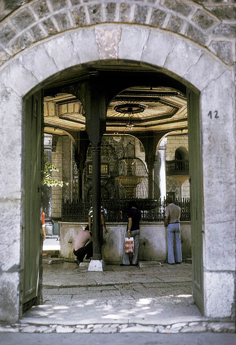 Courtyard of a Sarajevo Mosque