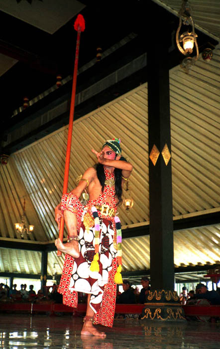 Kraton dance performance, Yogyakarta