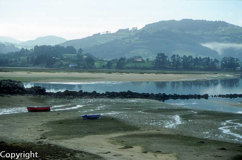 Villaviciosa on the Atlantic coast of Asturias