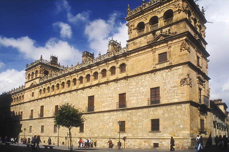 Main building of Salamanca University, older even than Oxford