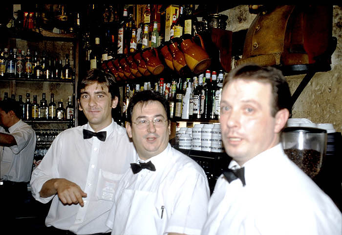 Bar staff, Salamanca