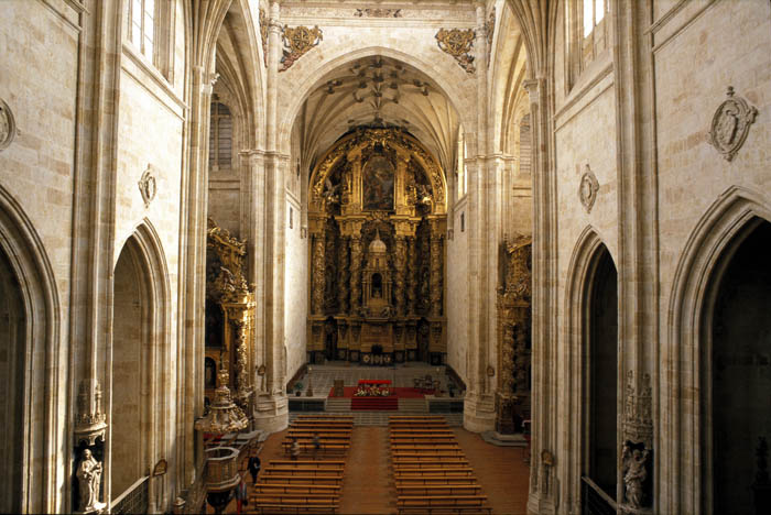 Salamanca's New Cathedral was to replace the 12th century building, but both survive
