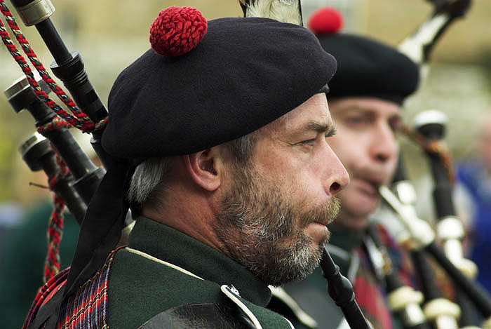 Pipers, Ayrshire, Scotland