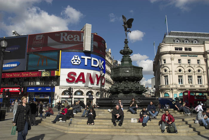 Statue of Eros, Piccadilly Circus