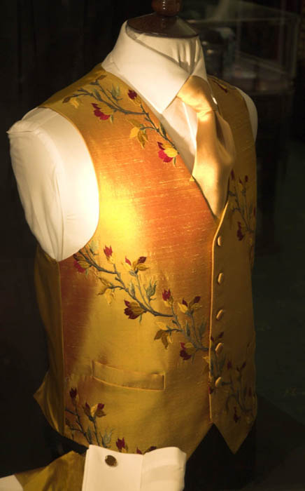 Waistcoat in a Mayfair gentlemen's outfitter
