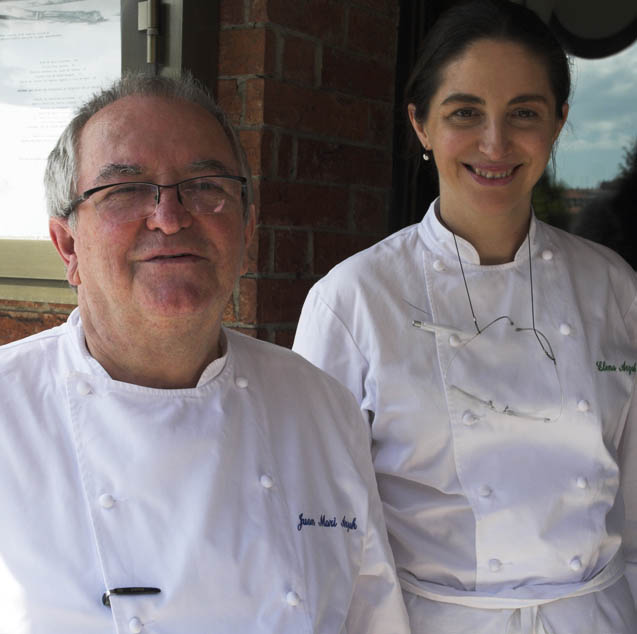 Father & daughter chefs, San Sebastian, Spain