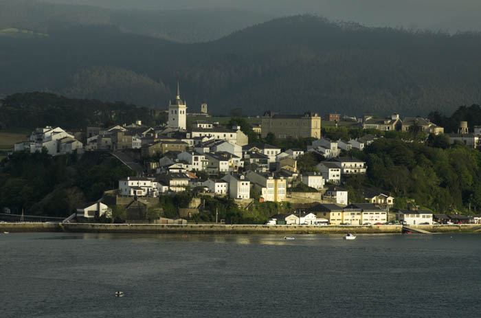Castropol on the Ria do Eo, Asturias