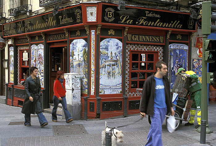 Taberna La Fontanilla, a Madrid tavern