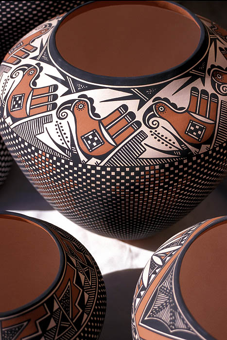 Pottery from Acoma Pueblo