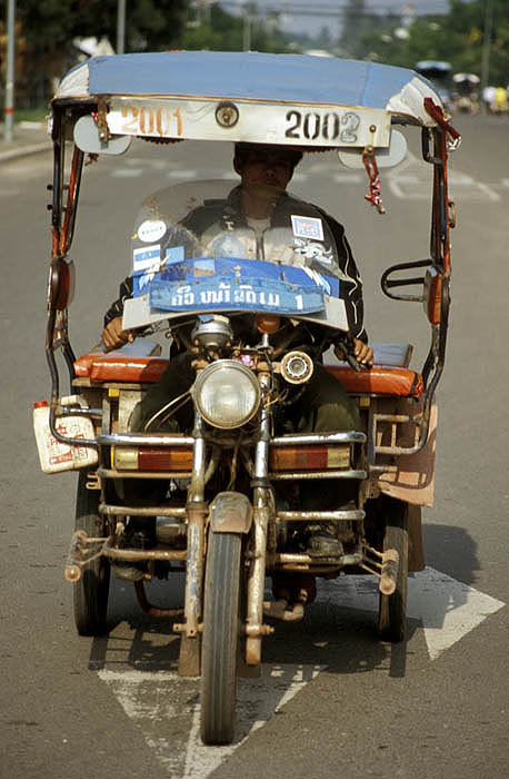 Laos: Tuk Tuk, Vientiane