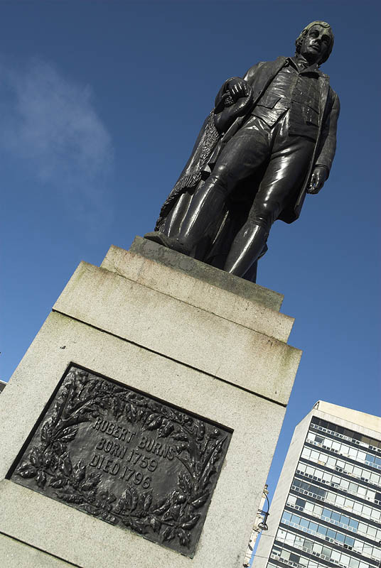 Robert Burns Statue, Glasgow