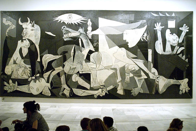 Picasso's 'Guernica' at the Reina Sofia Museum of Art