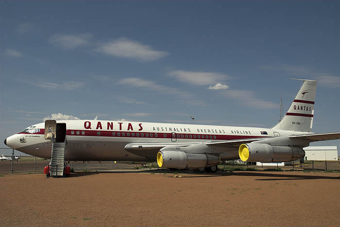 Boeing 707 at the Qantas Founders Museum, Longreach