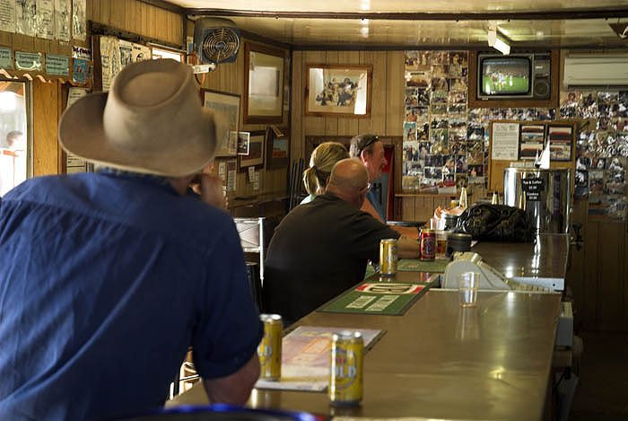 All eyes on the AFL Grand Final, Curtin Springs