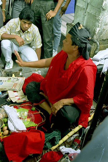 Bomoh or Malay faith healer