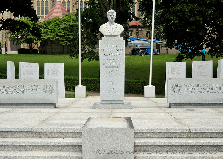 JFK Memorial, Holy Cross Church, Holyoke, MA