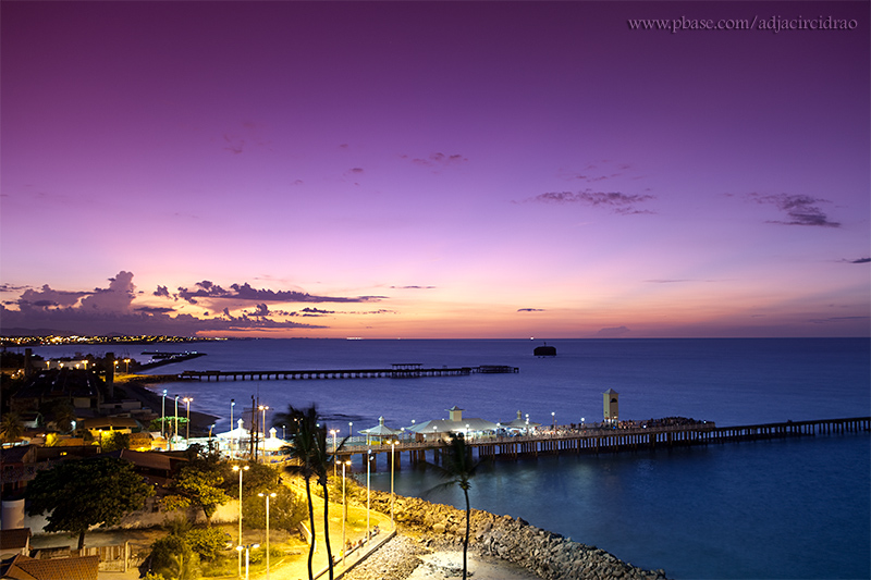 Crepsculo na Ponte Metlica