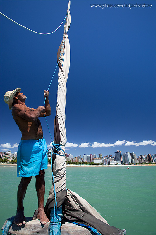 Jangadeiro e Cidade