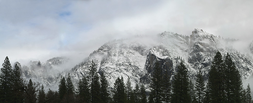 Yosemite NP - Clearing Storm (23x56)