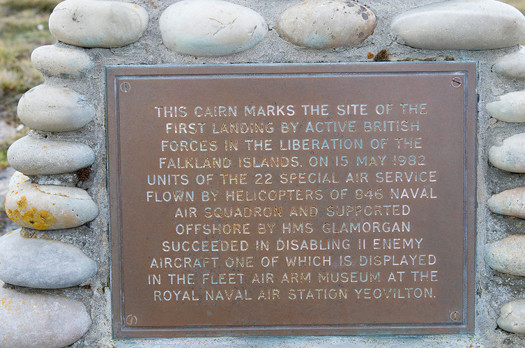 Pebble Island Airport War memorial
