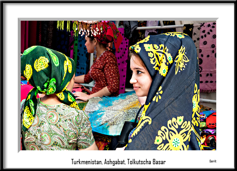 Turkmenistan, Ashgabat, Tolkutscha Basar 