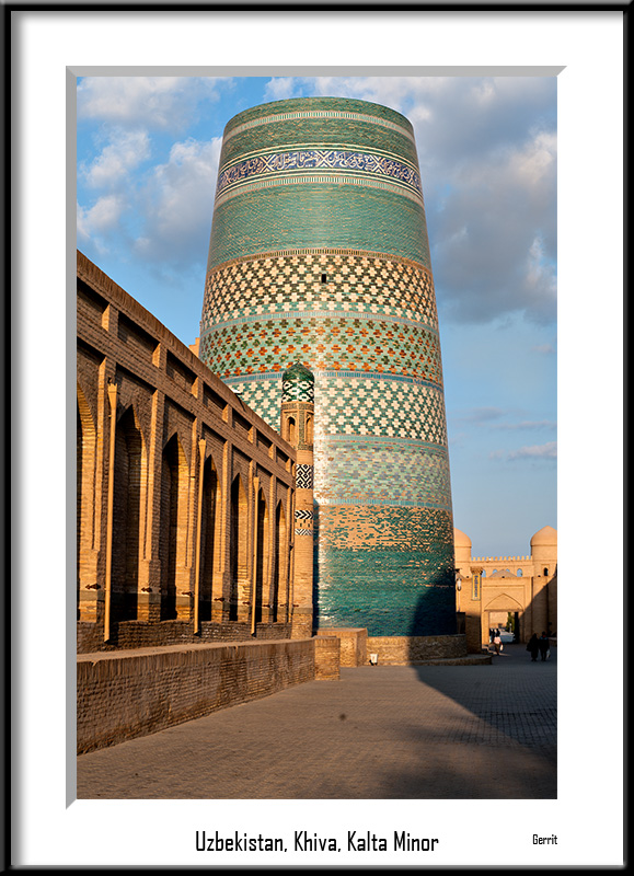 Uzbekistan, Khiva, Kalta Minor 