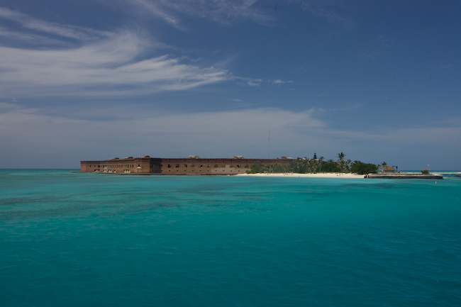 Departing Fort Jefferson