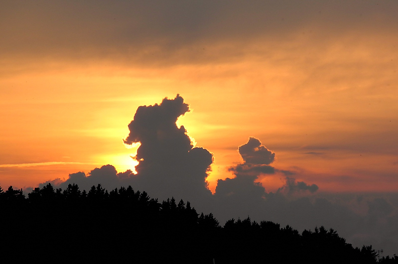 Sunset clouds