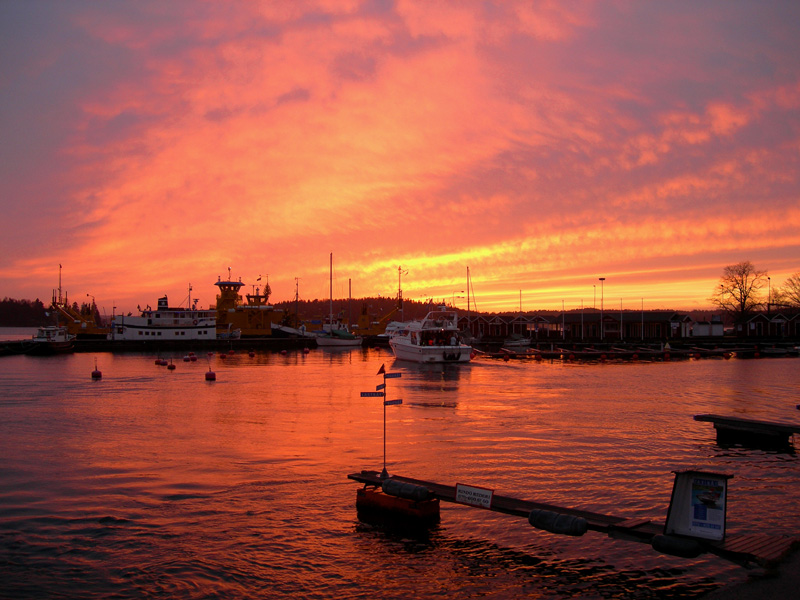Hamnen Vaxholm 061231