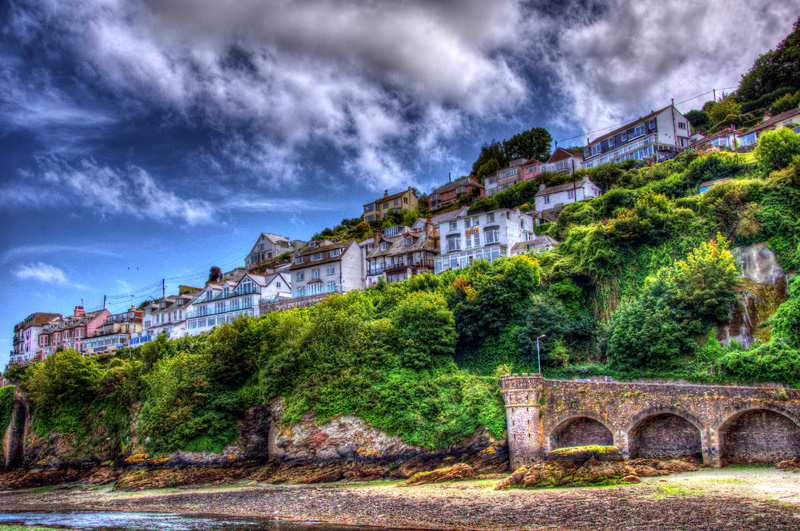 Clifftop Houses at Looe