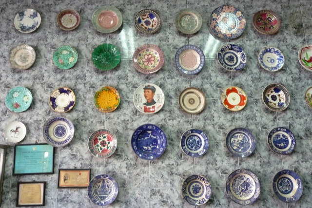 Wall display, Chinese cafe, Hat Yai