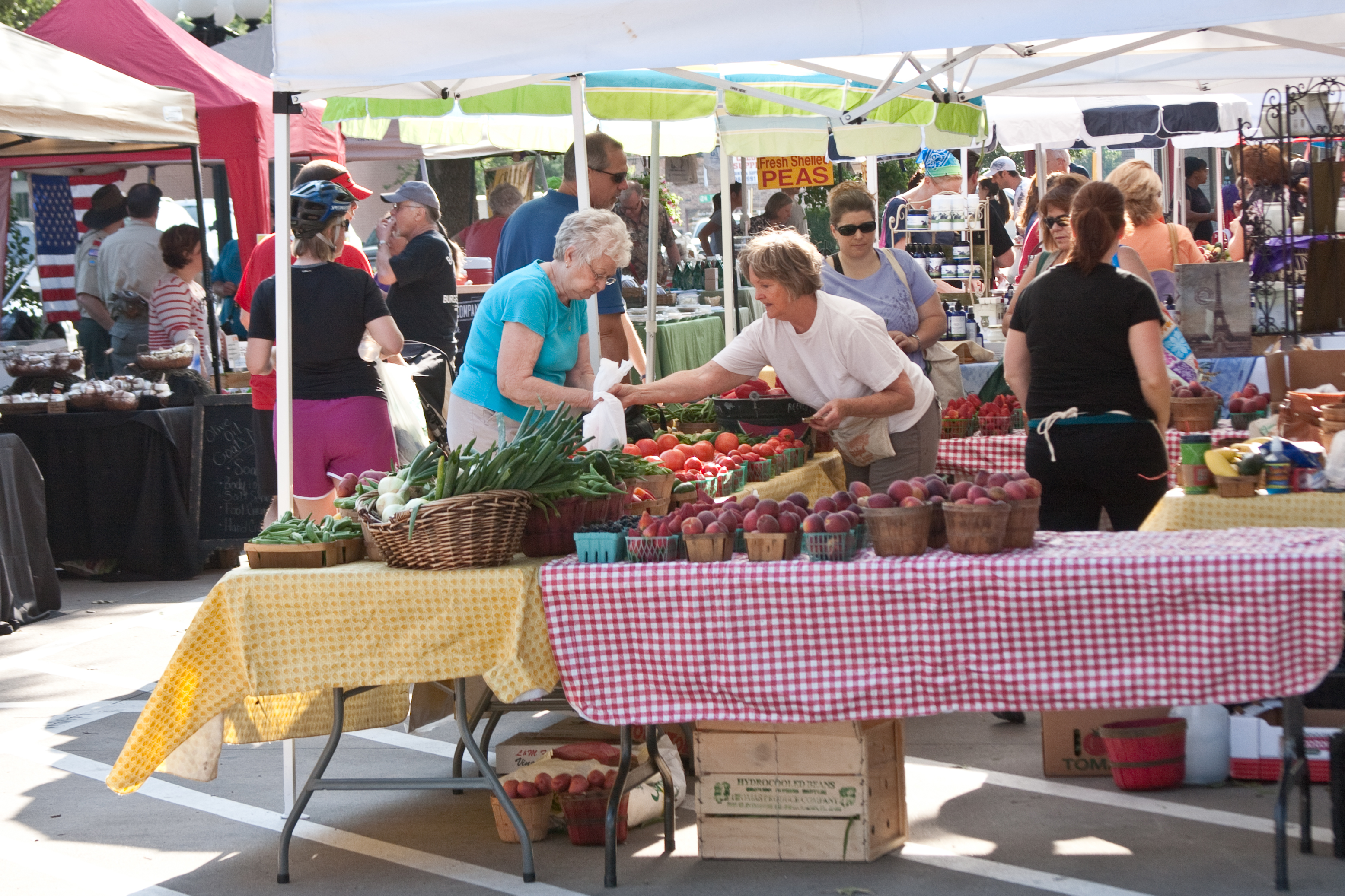 Fresh produce straight from the local farms!