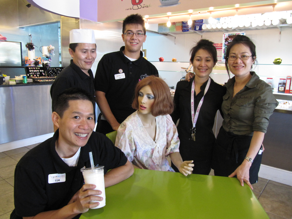 Lucy Visits Yogurt Wasted