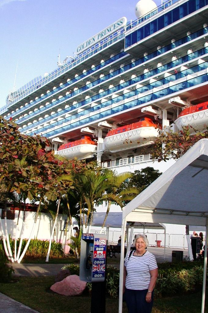 Mary ashore in Puerto Vallarta