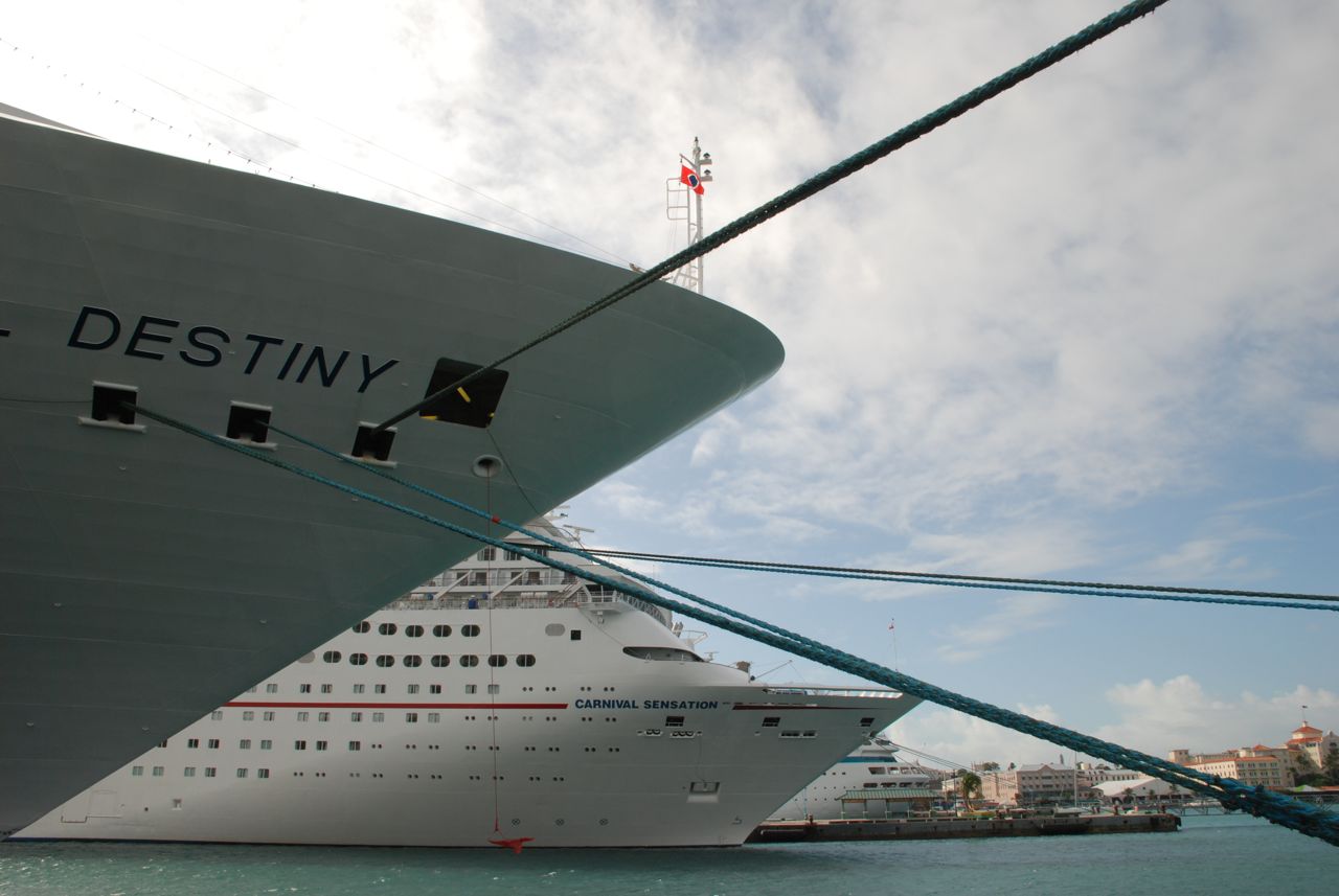 Docked in Nassau