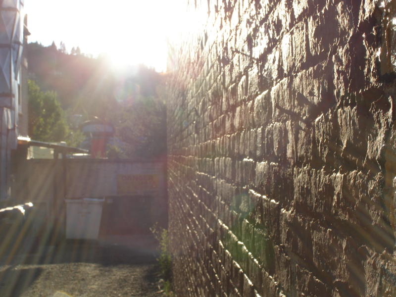 Alley Sunset