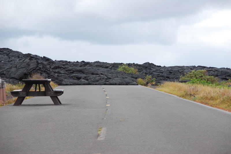 The End of Chain of Craters Road