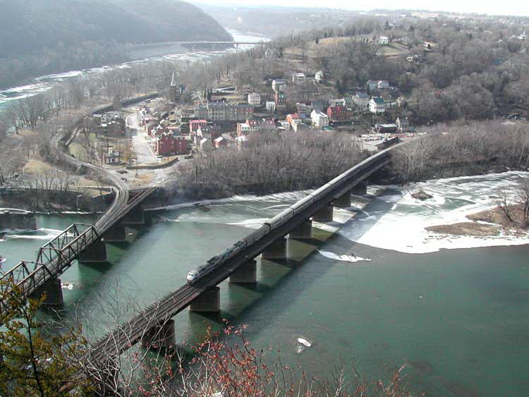 Harpers Ferry From Above