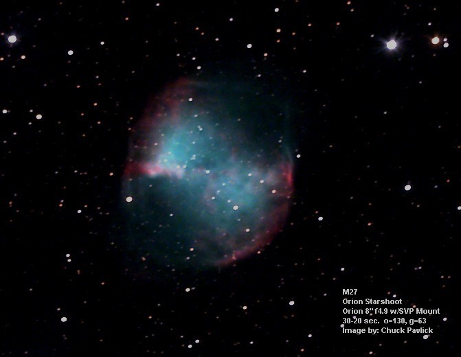 M27 Dumbell Nebula